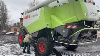 Доставили клієнту комбайн Claas Lexion 570 (Полтавська обл.)