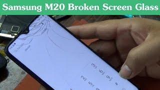 Samsung M20 Broken Screen Glass Repair / Refurbish