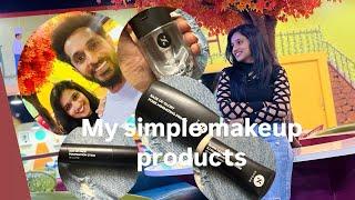 My makeup products  simple makeup for simple girl ️ #sblshetty