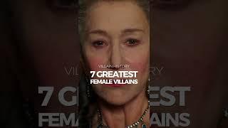 Top 7 Female Villains of History #history #shorts