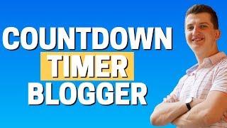 How To Add Countdown Timer In Blogger