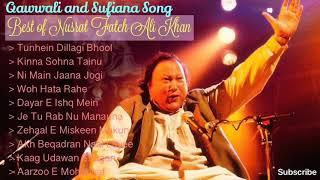 Best of Nusrat Fateh Ali Khan - Top 10 Qawwali & Sufiana Song