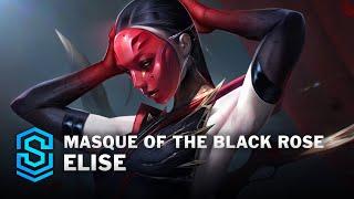 Masque of the Black Rose Elise Skin Spotlight - League of Legends