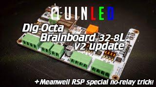 QuinLEDDig-Octa refresh and special PSU relay trick!