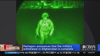 Pentagon Announces U.S. Military Withdrawal In Afghanistan Is Complete