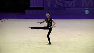 ONOFRIICHUK Taisiia (UKR) - 2023 Rhythmic Junior Worlds Qualifications CL Individual