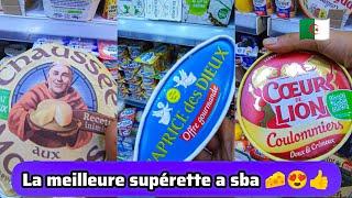 La meilleure supérette à Sidi Bel Abbès le Mont-Blanc et ces fromages de l'étranger 