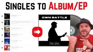 How to release singles as an ALBUM or EP | DistroKid