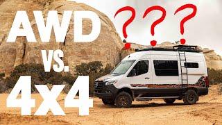 AWD vs. 4x4 Mercedes Sprinter Van! | Which would you pick?