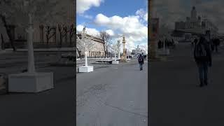 Central Alley VDNH Moscow Russia / Центральная аллея ВДНХ Москва Россия