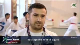 Gəncə karateçiləri Bakıda medallar qazanıblar - Kəpəz TV