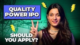 Quality Power Electrical IPO Review | Quality Power Electrical IPO GMP, Business Overview and More