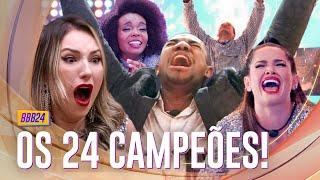 DAVI, JULIETTE, AMANDA, ARTHUR E TODOS OS CAMPEÕES DO BBB! | BBB