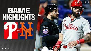 Phillies vs. Mets Game Highlights (9/20/24) | MLB Highlights