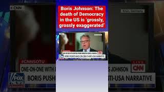 Watch Boris Johnson’s epic statement on US Democracy
