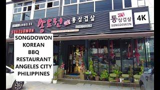 Songdowon Korean Restaurant Angeles City Philippines in 4K