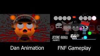 Sprunki Incredibox Part 2 | Game/Cover x FNF Animation Comparison