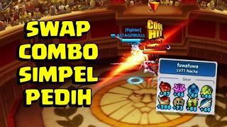 lost saga origin Combo simpel tapi pedih Nacha full attack