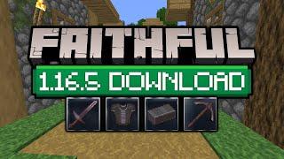 Faithful 1.16.5 Texture Pack Download & Install Tutorial