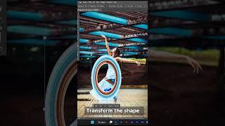 Circular Pixel Stretch Effect in Photoshop  @DesignARQ1   #photoshop #adobephotoshop #design #viral