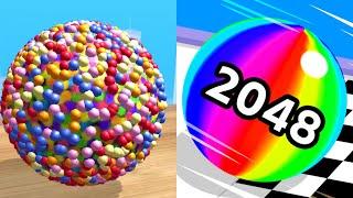 Going Balls Vs Ball Run 2048 🟢🟡 MAX LEVELS All Levels Gameplay Android, iOS BIG UPDATE!!!