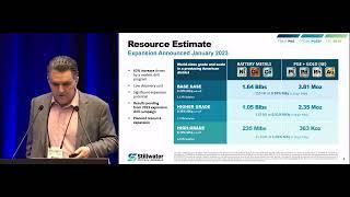 Stillwater Critical Minerals President, Michael Rowley, at the Energy Transition Metals Summit