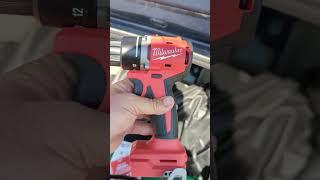 MILWAUKEE M18 BRUSHLESS COMPACT HAMMER DRILL with 2 amp battery and charger 3601-21P $99 UNBOXING