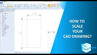 How to scale your CAD drawing?