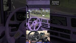 Bro got caught in the ACTION  #eurotrucksimulator2 #ets2 #scania #roadrage #shorts