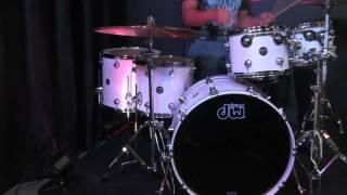 DW Performance Series Drums Maple 6pc - White Ice