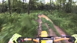 Ripping in rainy ruts!