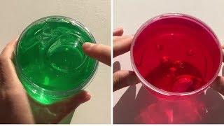 CLEAR SLIME | ASMR Satisfying Slime Compilation