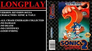 Sonic the Hedgehog 2 [Revision 00/USA] (Sega Genesis) - (Longplay - Sonic & Tails)