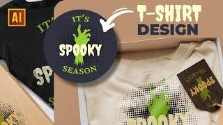 HOW TO DRAW A T-SHIRT DESIGN IN ADOBE ILLUSTRATOR