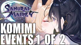 Samurai Maiden - All Komimi Character Cutscenes 1 of 2