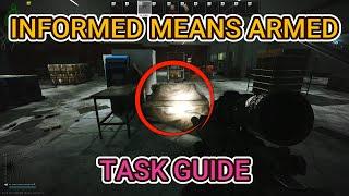 Informed Means Armed Quest Guide - Shoreline - Escape from Tarkov #escapefromtarkov #tarkov