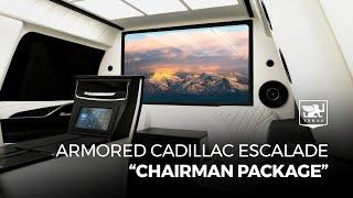 INKAS® Armored Cadillac Escalade “Chairman Package 2022”