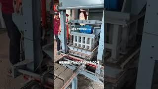 MESIN PAVING BLOCK OTOMATIS TRANSFER PALLET Keluar 15 - HEMAT LISTRIK