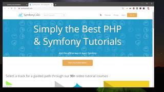 How to Install Symfony 5 & Create new project on Windows 10/8/7