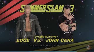 WWE 2K23 | Ladder match Edge Vs John Cena | Championship Title Match| NIxgaming