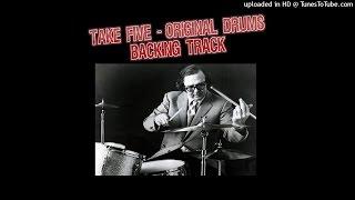 TAKE FIVE - Original DRUMS: Backing Track HD (Jazz Drums Only)