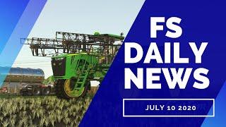 FS DAILY NEWS!!! John Deere 4940 Sprayer, John Deere 9650, Plus Testing List | Farming Simulator 19