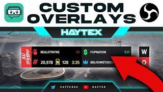 HOW TO MAKE OVERLAYS FOR TWITCH | Free Editor