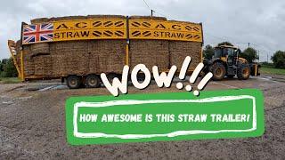 This straw trailer is awesome! - Fenland Farming Adventures