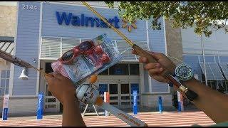 Micro Fishing Rod vs Mini Fly Rod: Solar Eclipse 1v1 Freshwater Challenge!