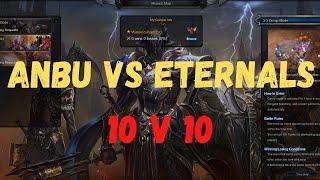 MU Legend 2021 ANBU vs Eternals 10v10 PvP