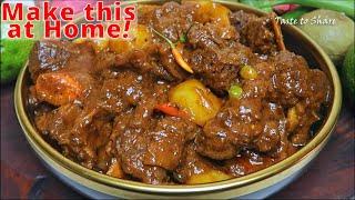 Delicious! Beef Kaldereta - Fall off the Bone So Delicious &  So TENDER 