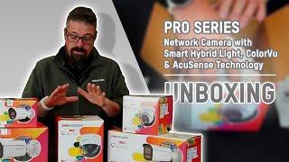 Pro Series Network Cameras with Smart Hybrid, ColorVu & AcuSense Technology Unboxing