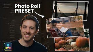 Create a Cinematic Photo Display in DaVinci Resolve