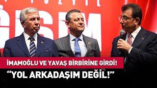 Mansur Yavaş ve Ekrem İmamoğlu Arasında İpler Koptu! "Yol Arkadaşım Değil!" #haber